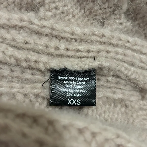 🌸🍂JENNI KAYNE Cable Cocoon Cardigan in Blush/Pink - Picture 8 of 10